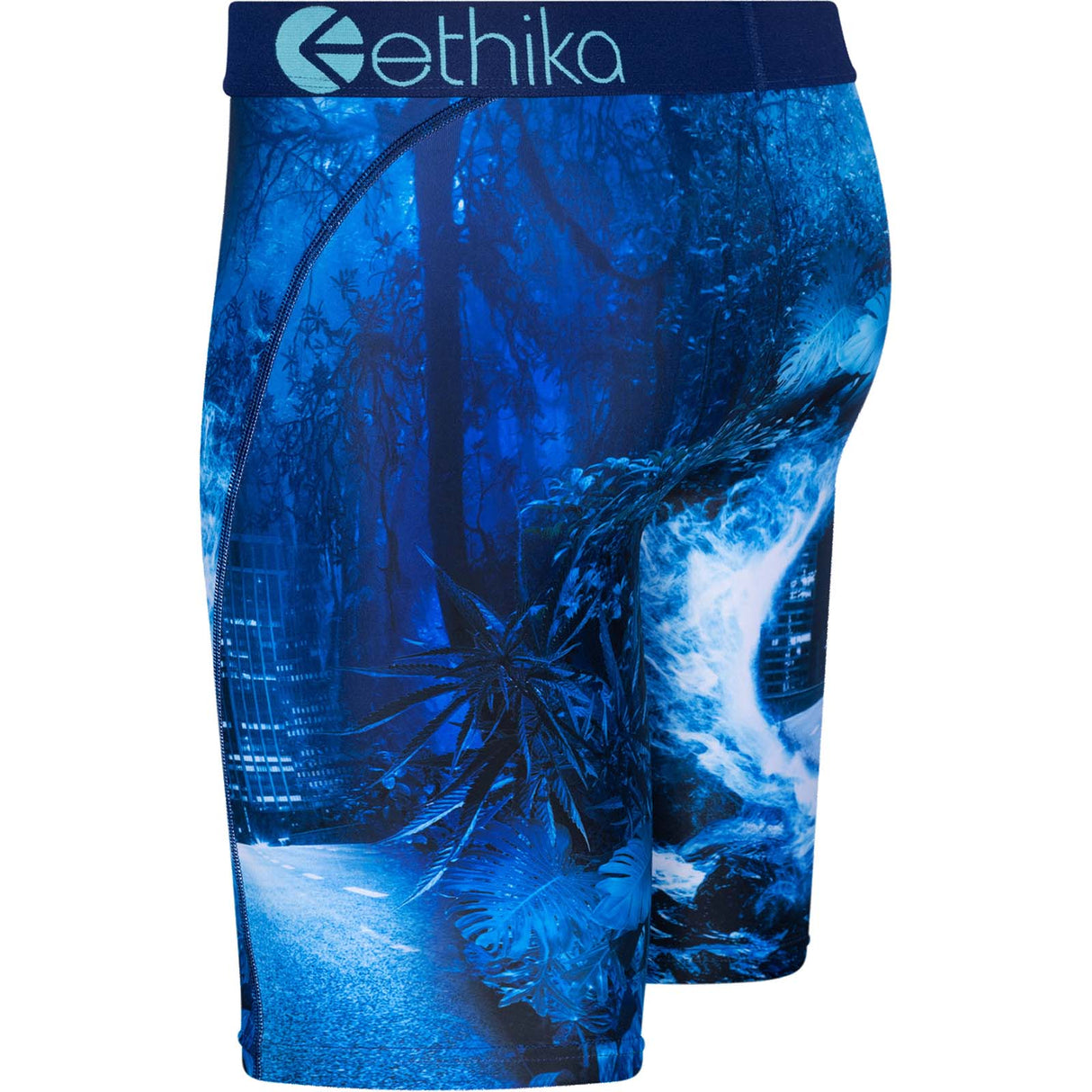 Ethika Transport8tion Boxer Briefs - Black/Blue