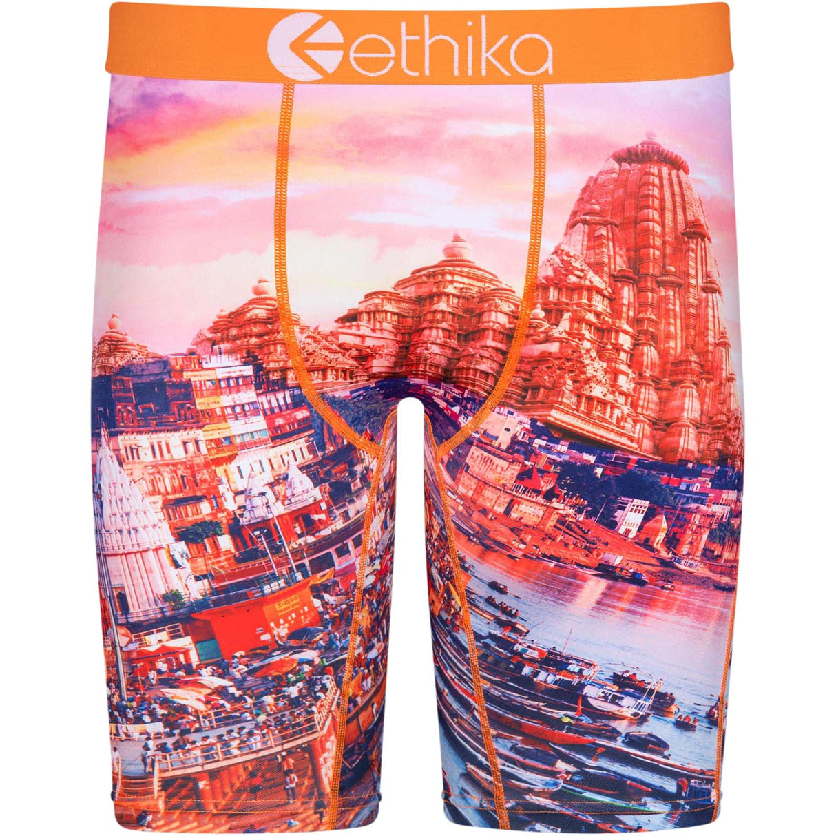 Ethika Varanasi Boxer Briefs - Orange