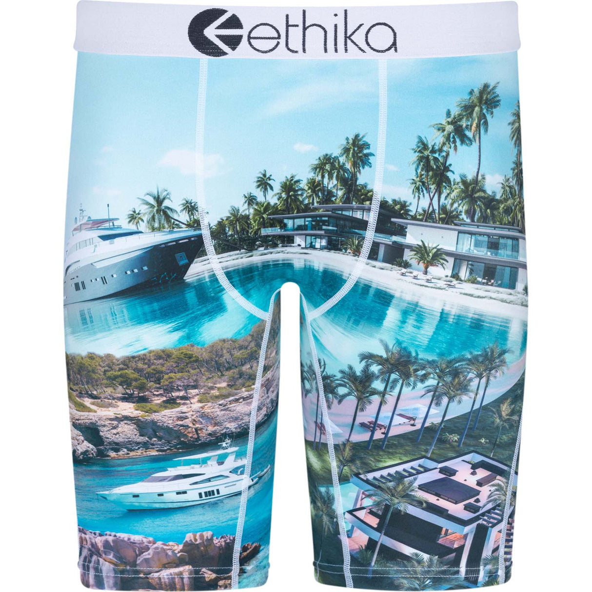 Ethika Yacht Club Boxer Briefs - Blue