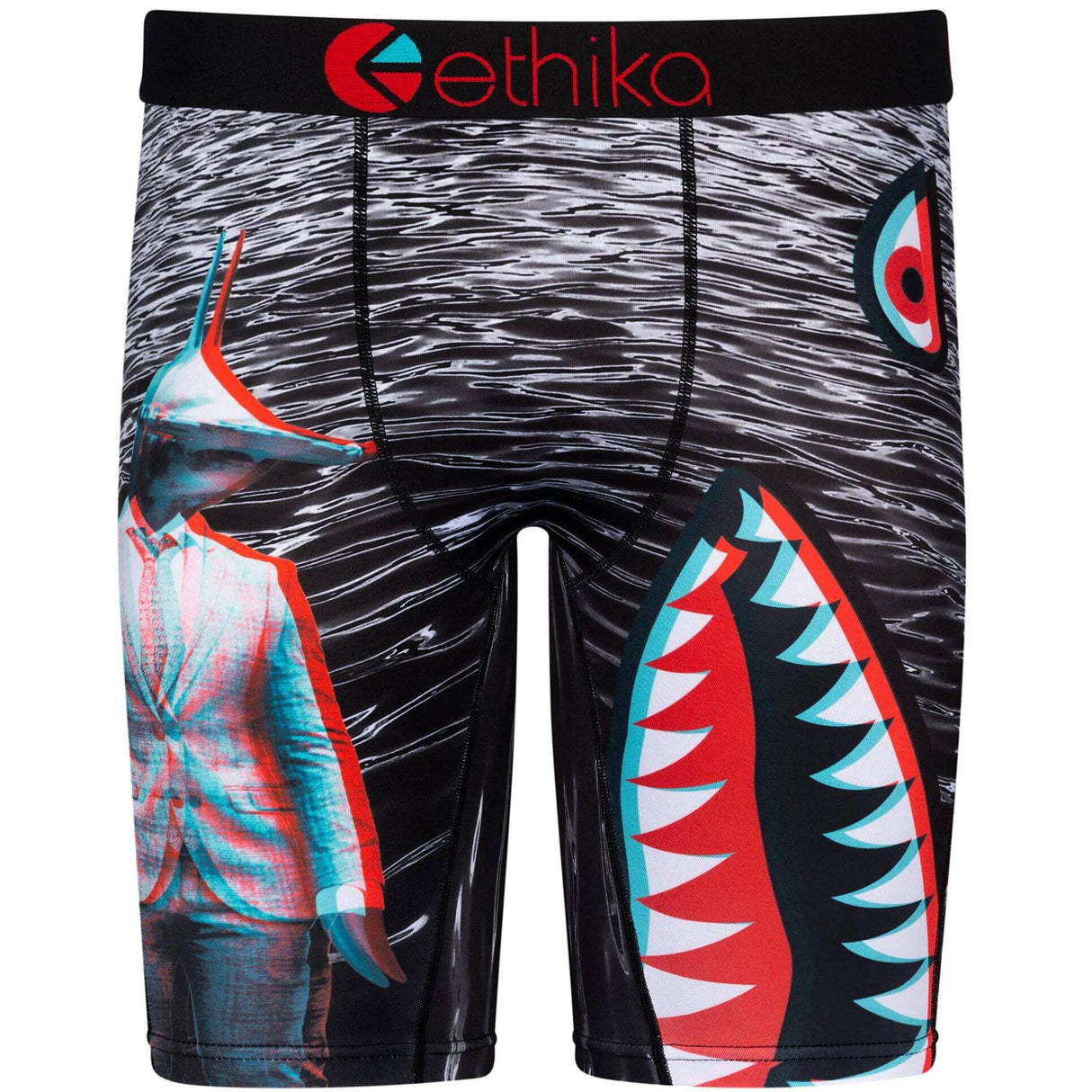 Ethika Bomber Grey Suit 3D Boxers SML