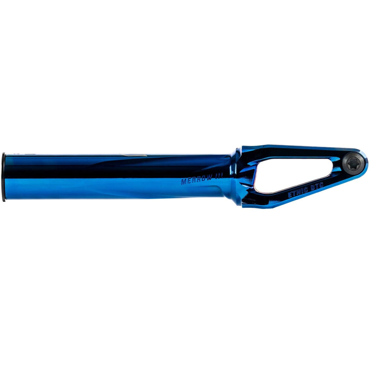 Ethic Merrow V3 SCS Scooter Forks - Blue Chrome