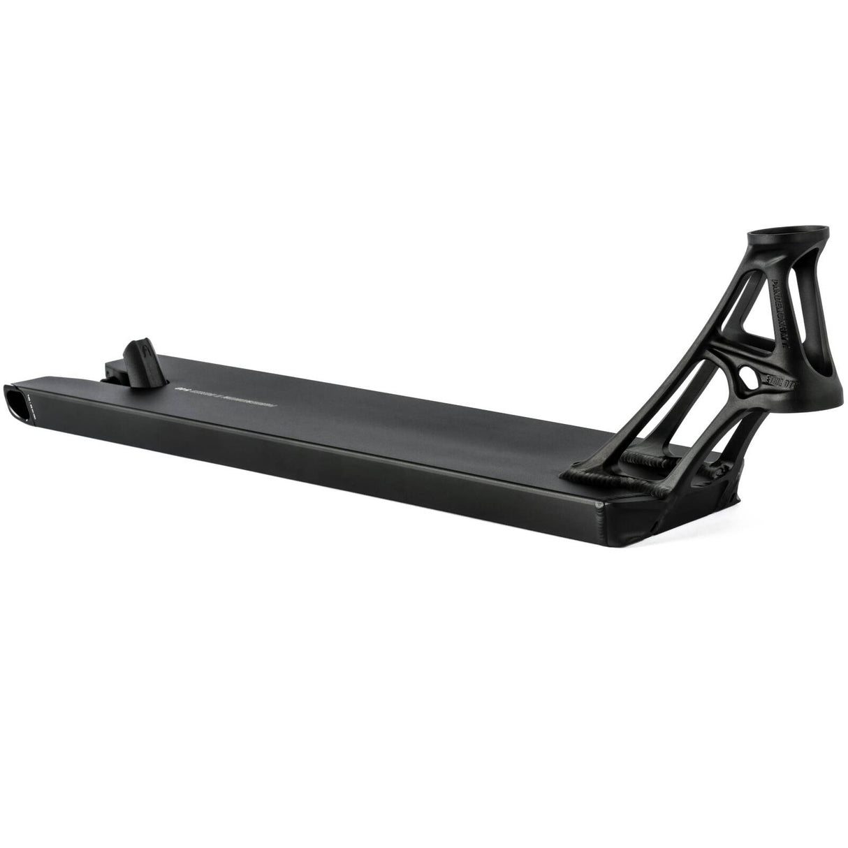 Ethic Pandemonium V2 Boxed Scooter Deck - Black 580mm x 140mm