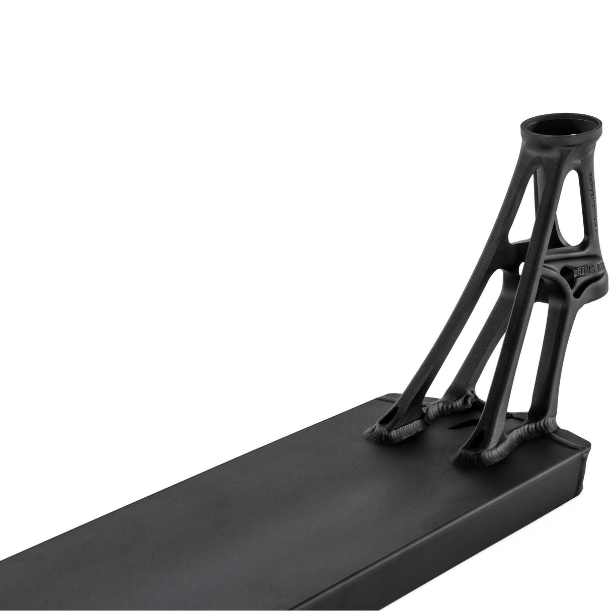 Ethic Pandemonium V2 Boxed Scooter Deck - Black 500mm x 140mm