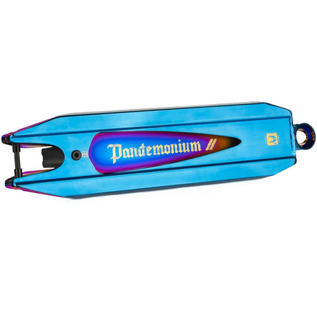 Ethic Pandemonium V2 Scooter Deck - Blue Chrome 540mm x 130mm