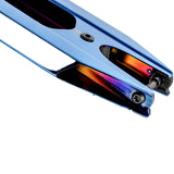 Ethic Pandemonium V2 Scooter Deck - Blue Chrome 460mm x 130mm