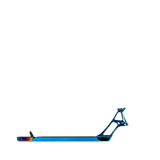 Ethic Pandemonium V2 Scooter Deck - Blue Chrome 540mm x 130mm
