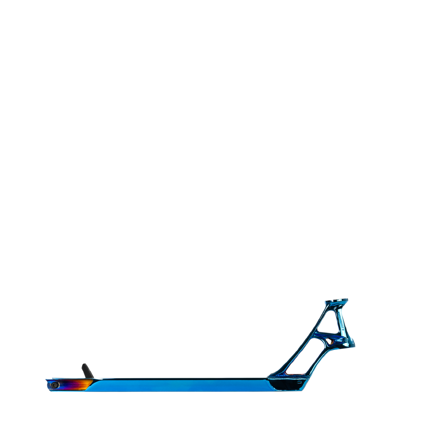 Ethic Pandemonium V2 Scooter Deck - Blue Chrome 460mm x 130mm