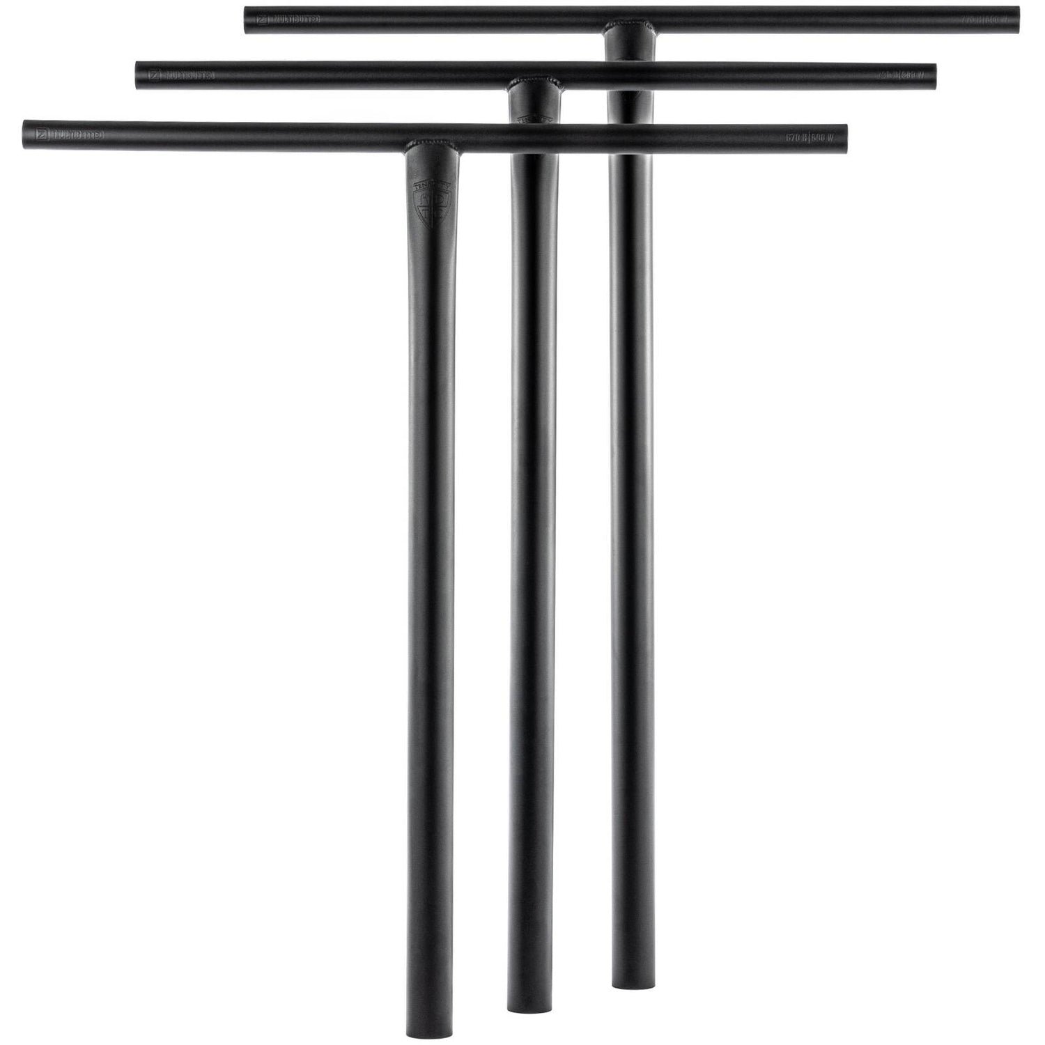 Ethic Tenacity V2 HIC/SCS Scooter Handle Bars - Black 620mm