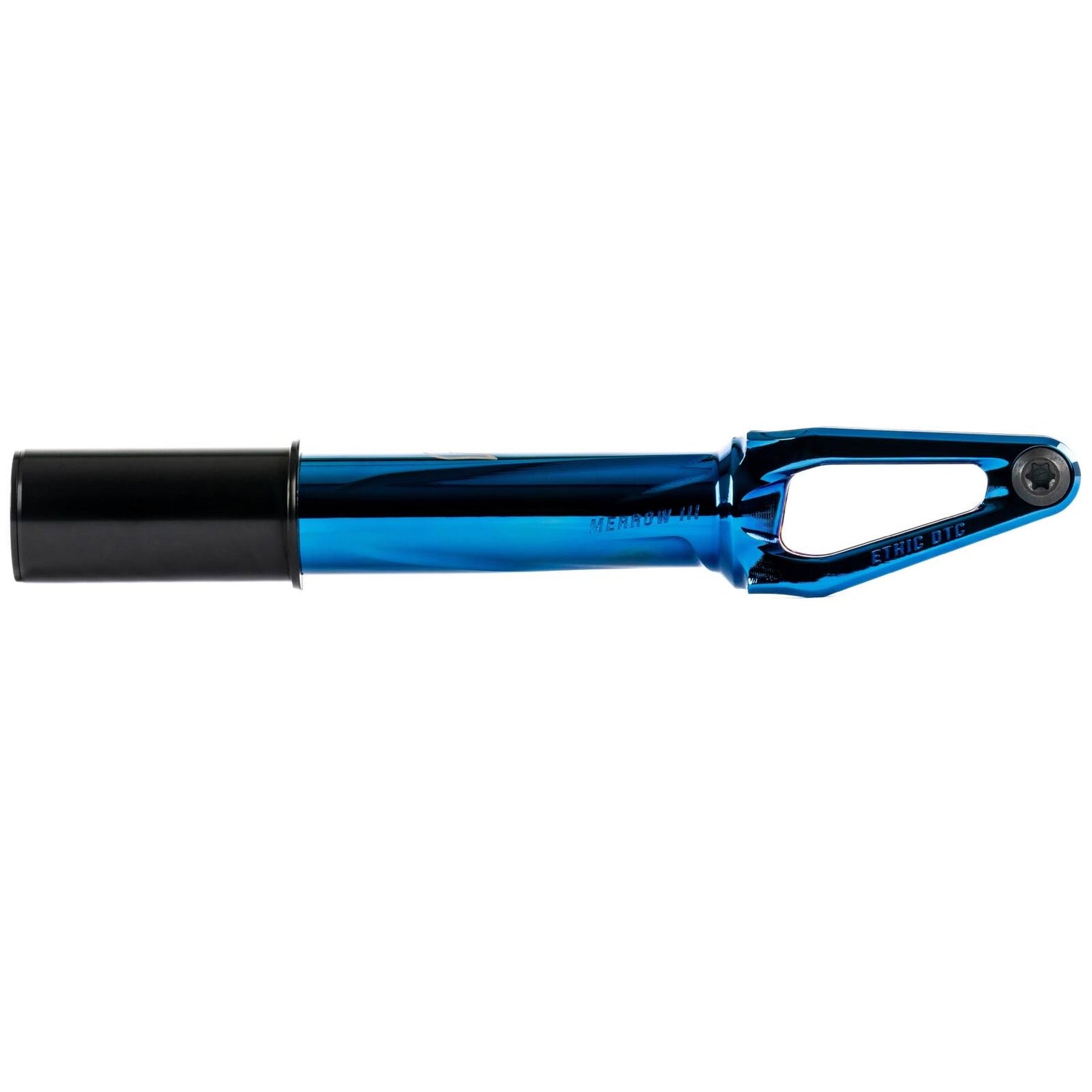 Ethic Merrow V3 HIC Scooter Forks - Blue Chrome