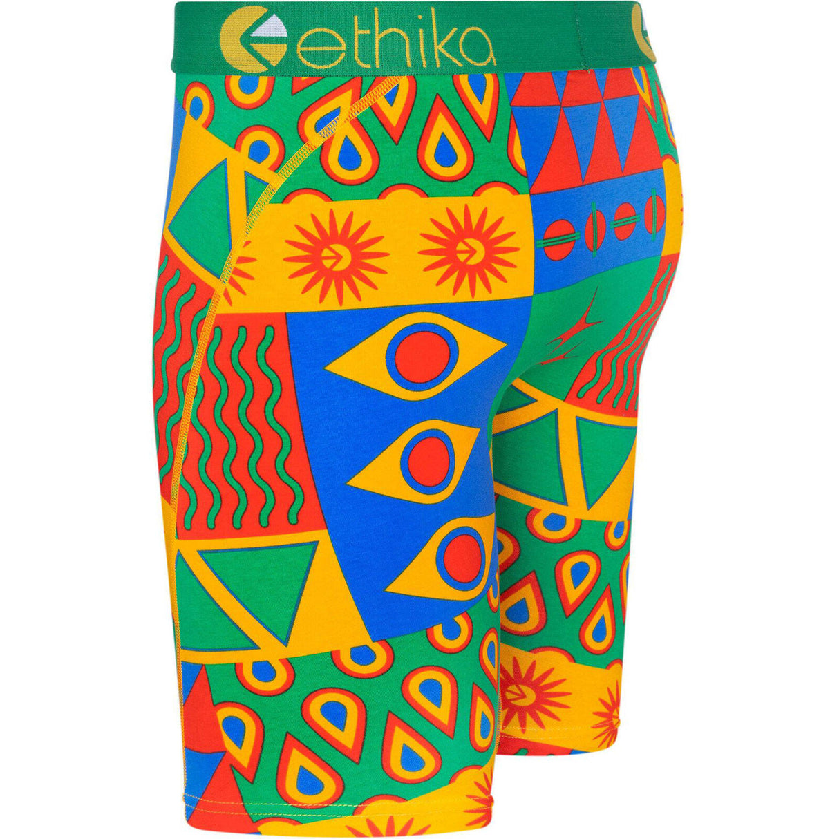 Ethika Third Eye Boxer Briefs - Yellow/Green