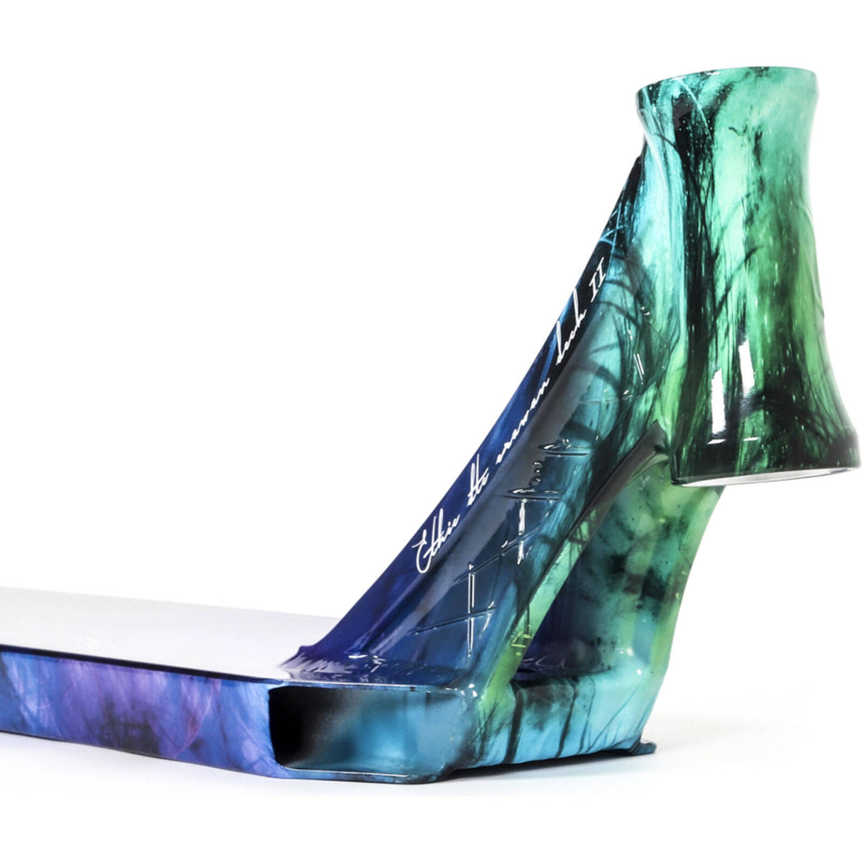 Ethic Erawan V2 Scooter Deck - Blue Iridium 540mm x 120mm
