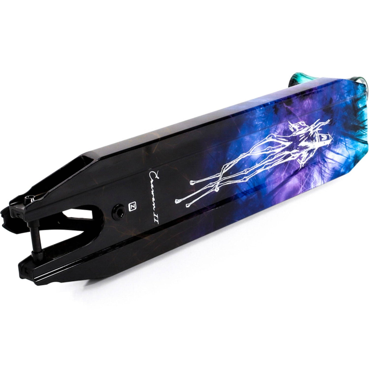 Ethic Erawan V2 Scooter Deck - Blue Iridium 540mm x 120mm
