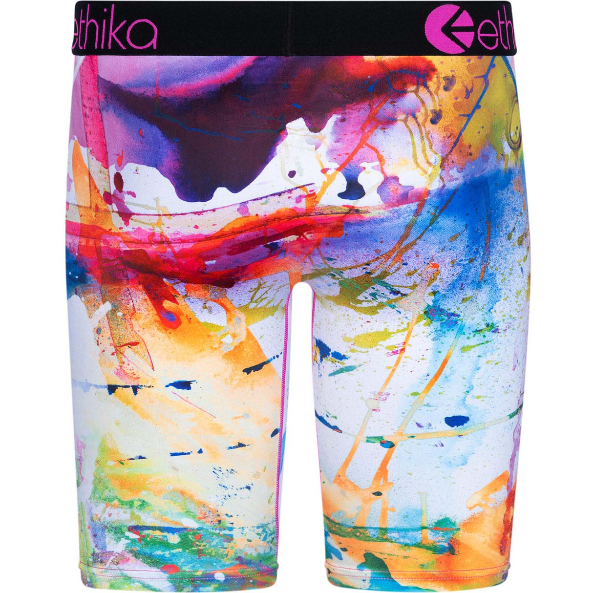 Ethika Frequency Frames Boxer Briefs - Pink/Blue