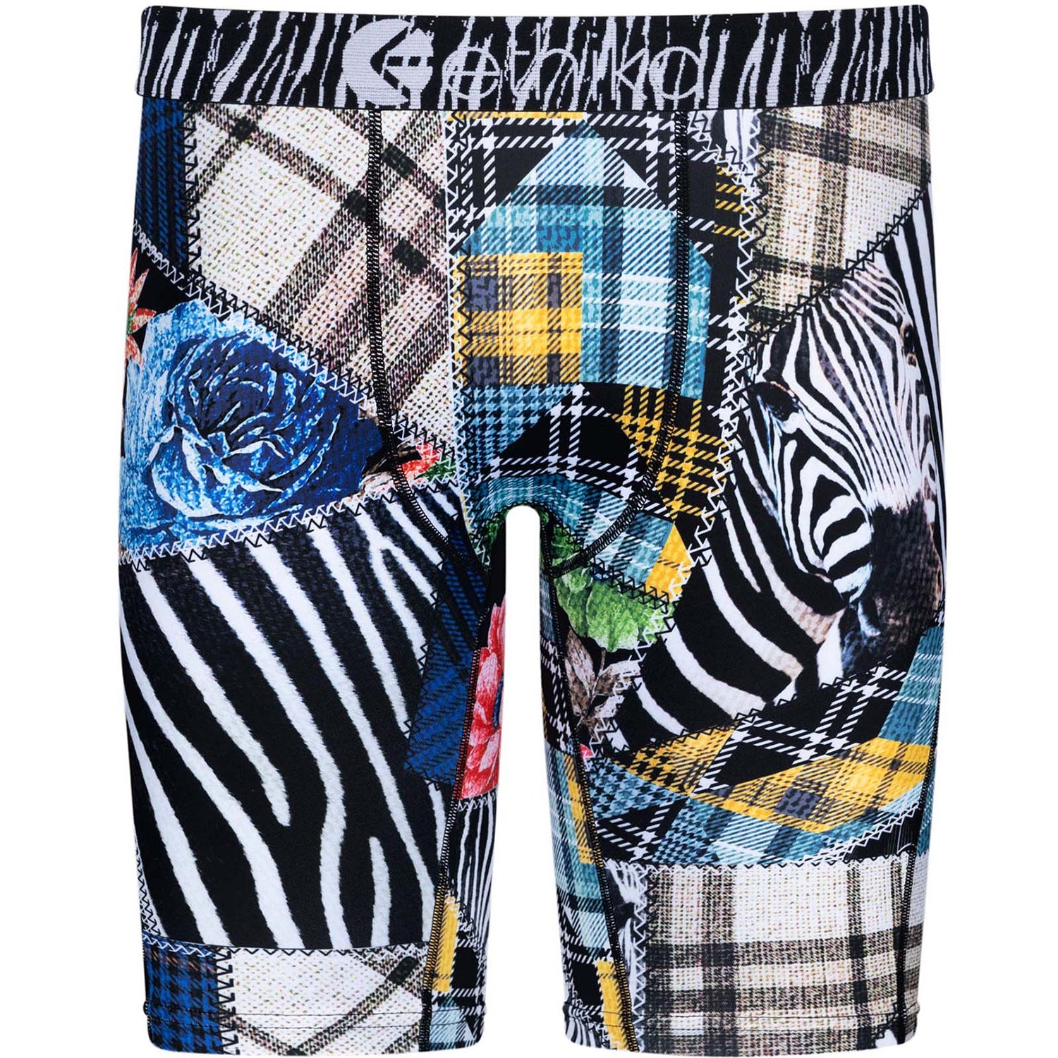 Ethika Stripe Off Boxer Briefs - Black/White