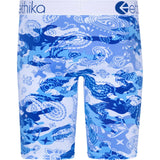 Ethika Tear Drop Camo Boxer Briefs - Carolina Blue