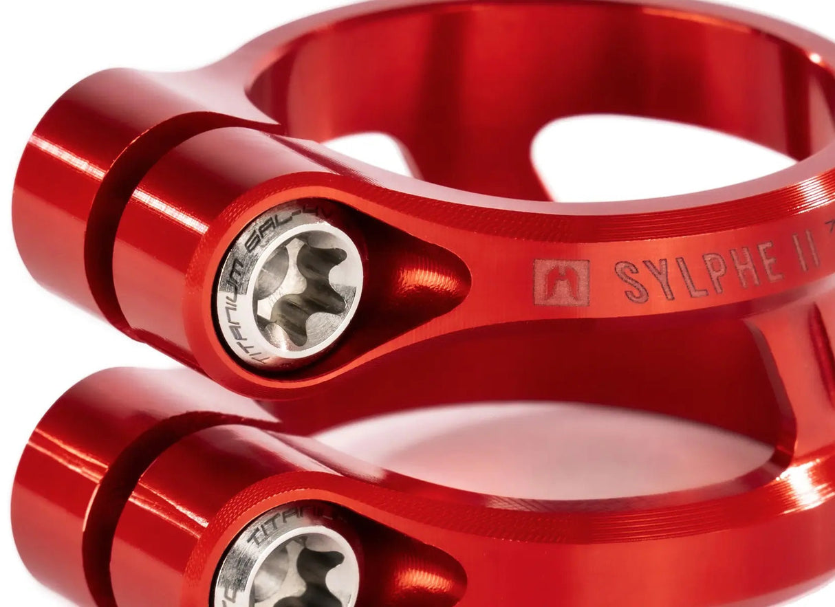 Ethic Sylphe V2 31.8mm Scooter Clamp - Red