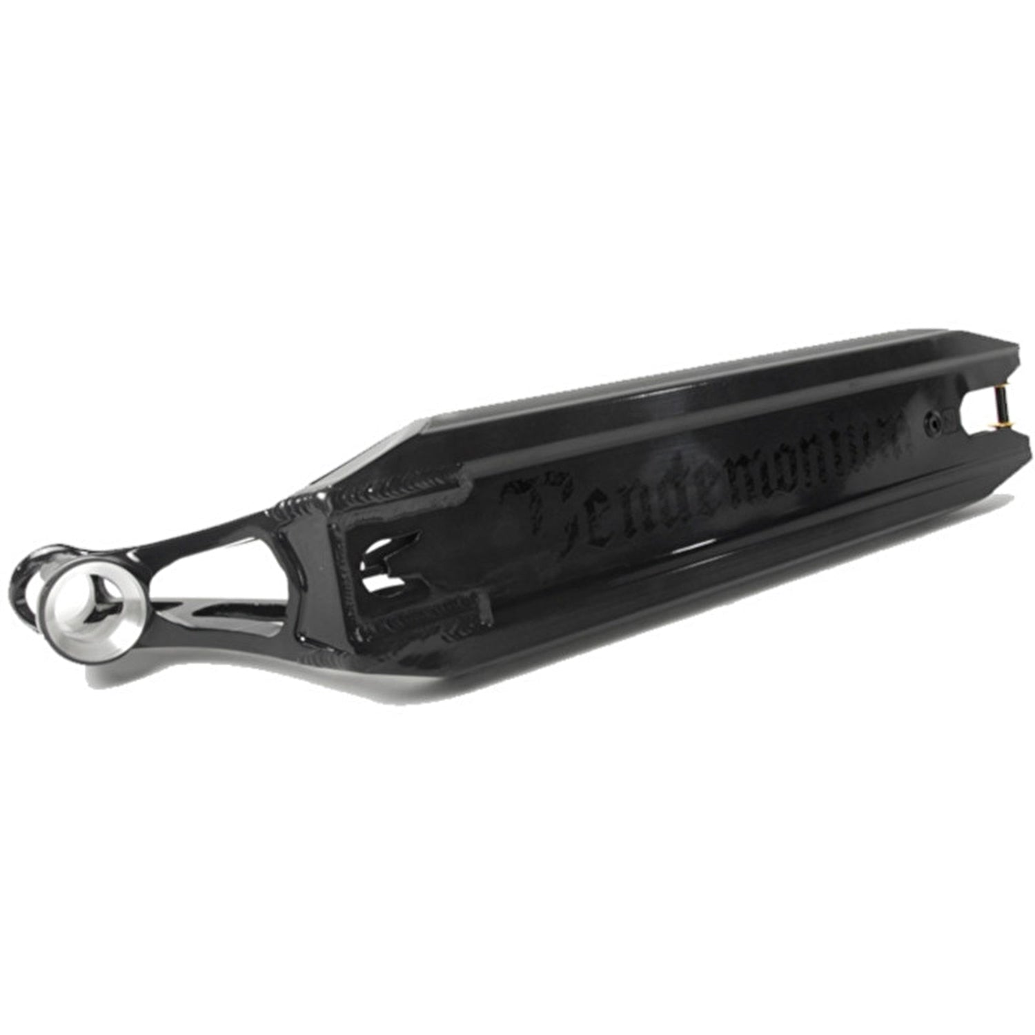 Ethic DTC Pandemonium Scooter Deck - Trans Black 490mm