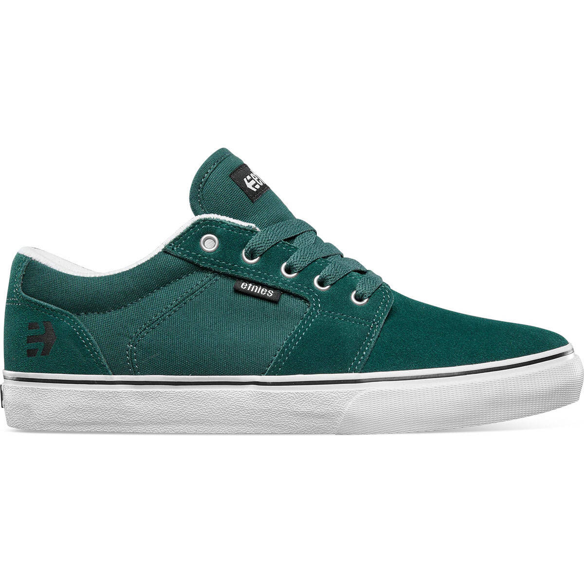Etnies Barge LS Skate Shoes - Green/White/Black