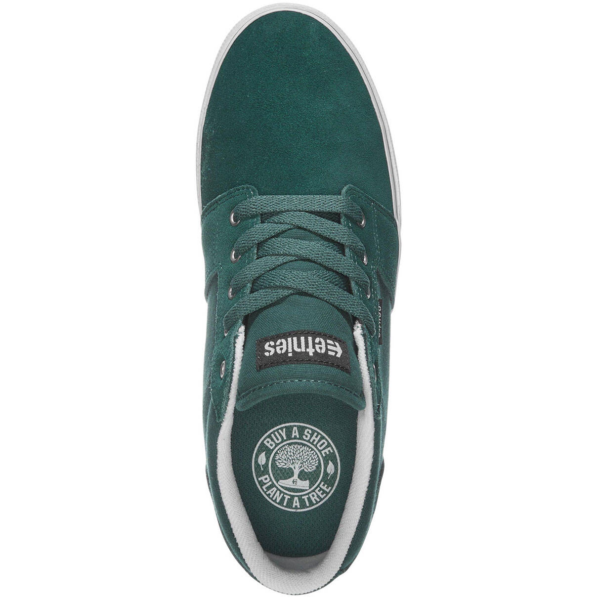Etnies Barge LS Skate Shoes - Green/White/Black