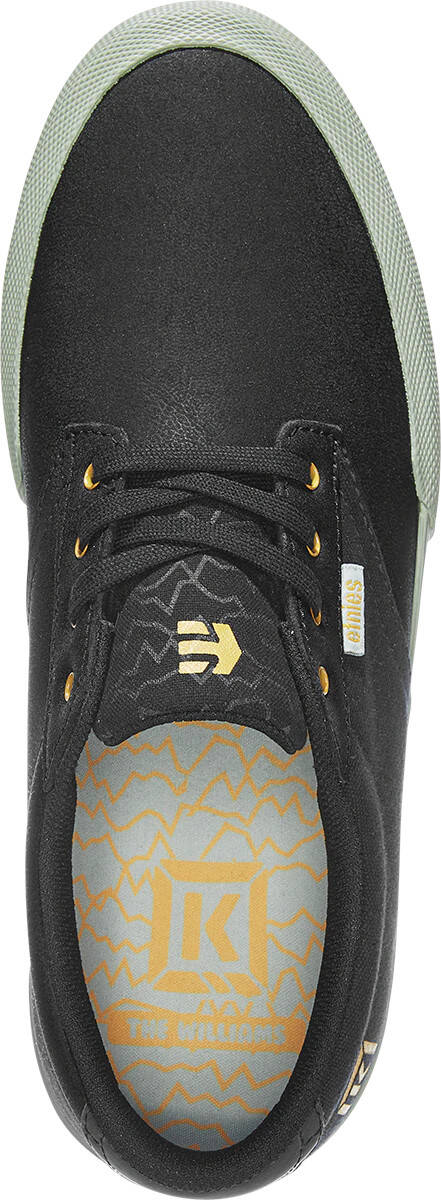 Etnies x Kink Jameson Vulc BMX Skate Shoes - Black - Nathan Williams