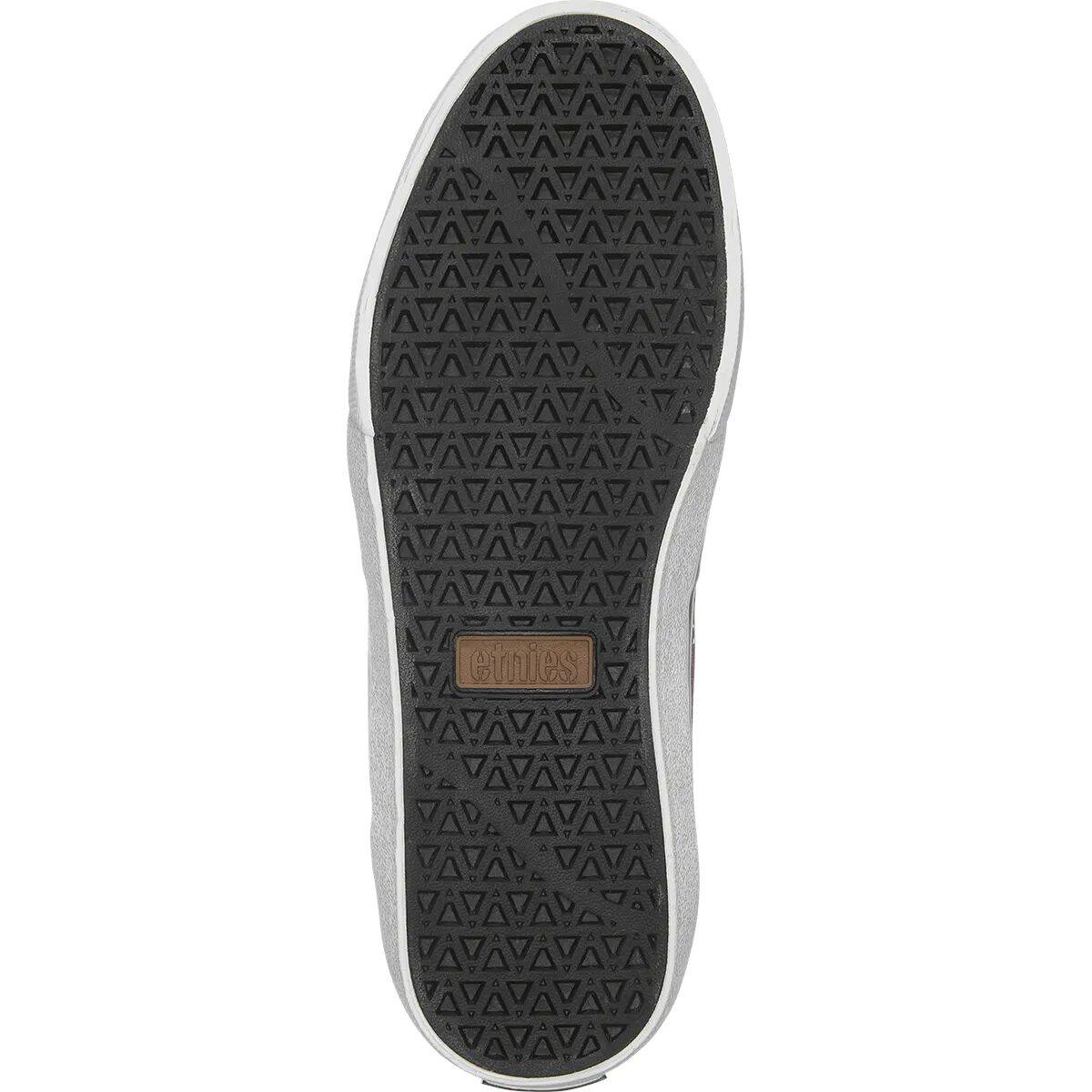 Etnies Barge LS Skate Shoes - Black/Red/Beige