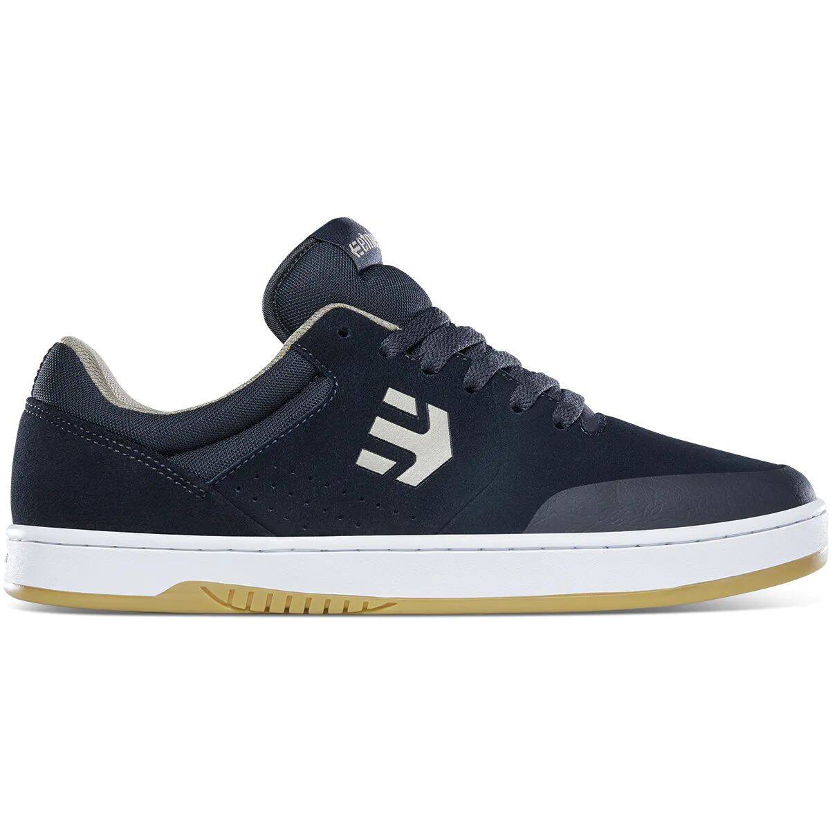 Etnies Marana Skate Shoes - Navy/Tan