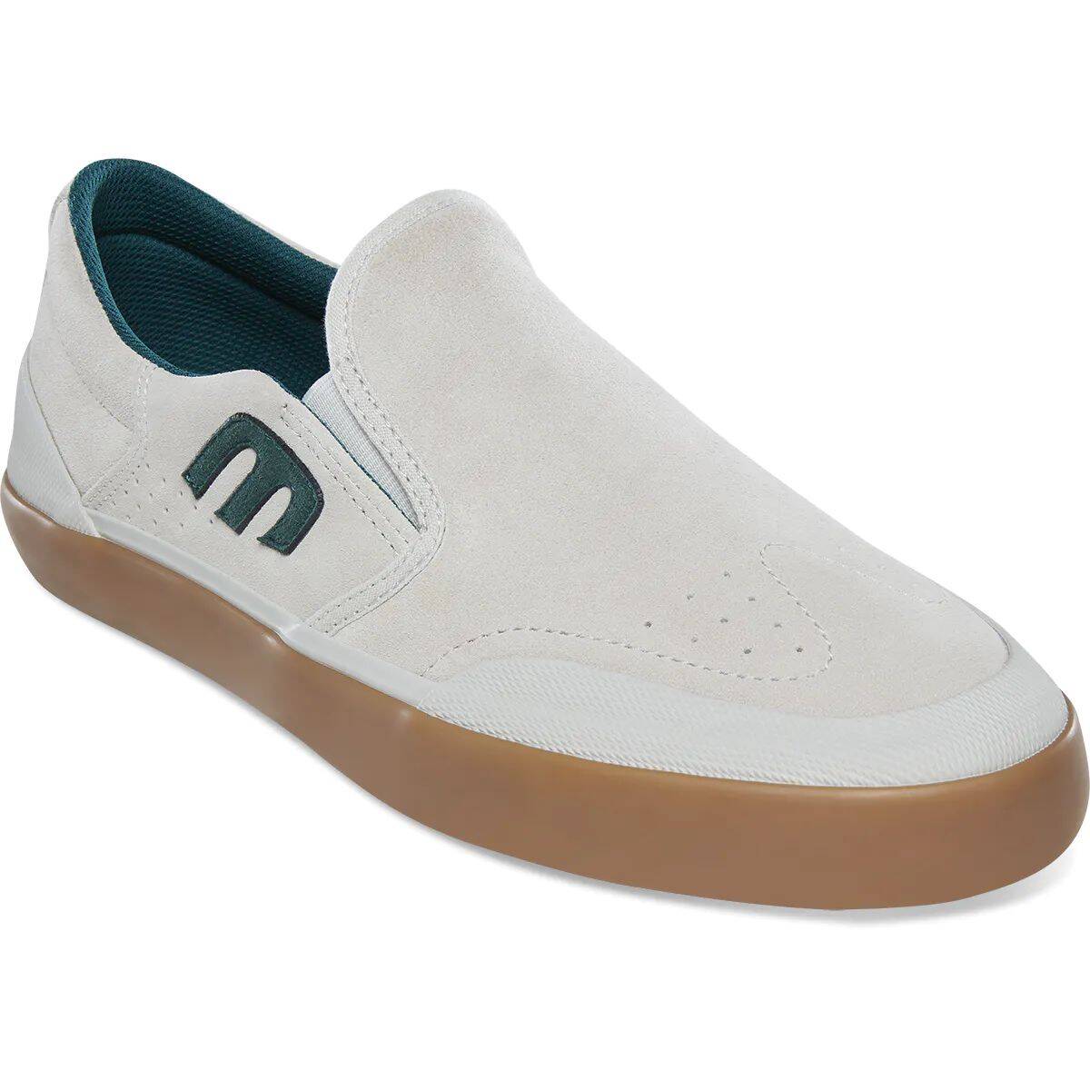 Etnies Marana Slip XLT Skate Shoes - White/Green/Gum