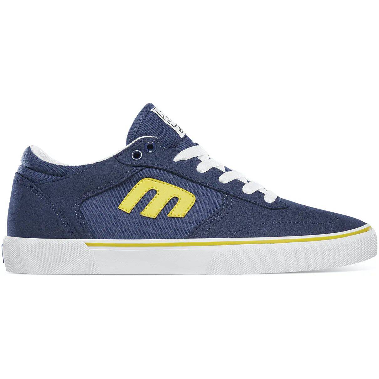 Etnies Windrow Vulc x Sheep Skate Shoes - Navy/Yellow/White
