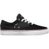 Etnies Factor Skate Shoes - Black/White/Burgundy
