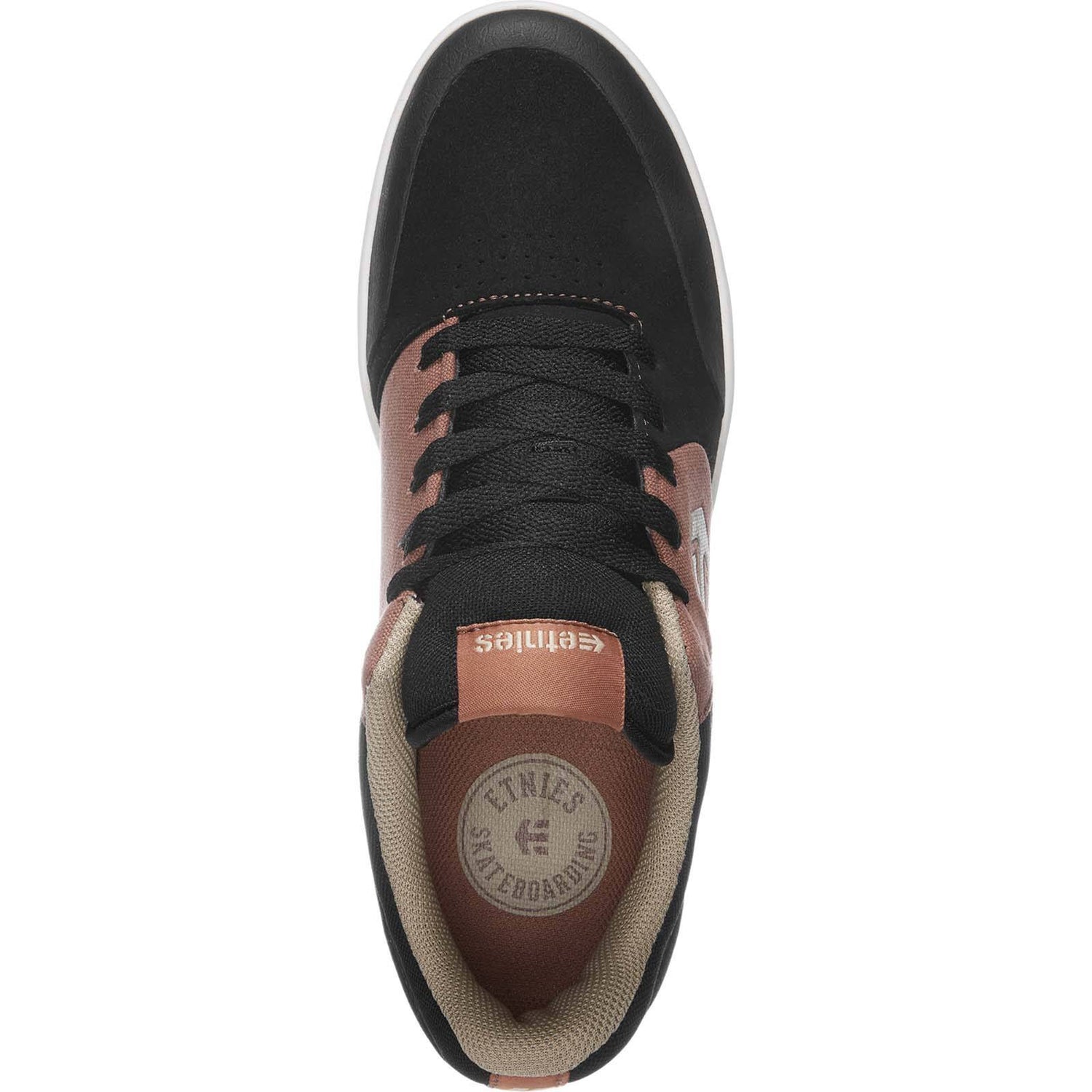 Etnies Marana Skate Shoes - Black/Tan/Orange