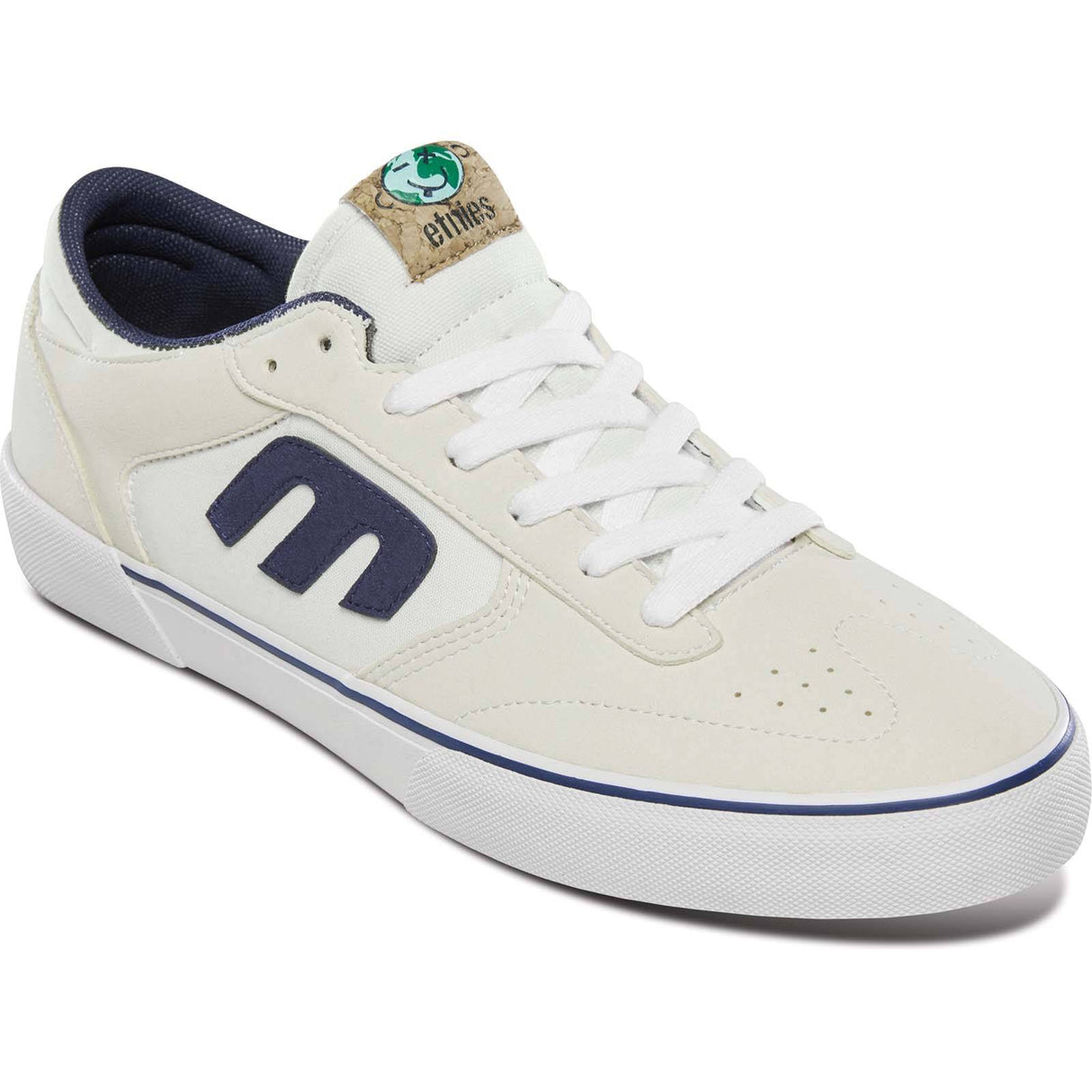 Etnies Windrow Vulc Skate Shoes - White/Blue