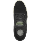 Etnies Barge LS Skate Shoes - Black/White/Silver