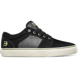 Etnies Barge LS Skate Shoes - Black/White/Silver