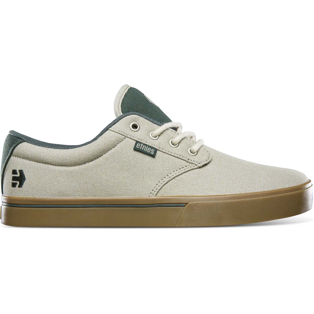 Etnies Jameson 2 Eco Skate Shoes - Tan/Green/Gum