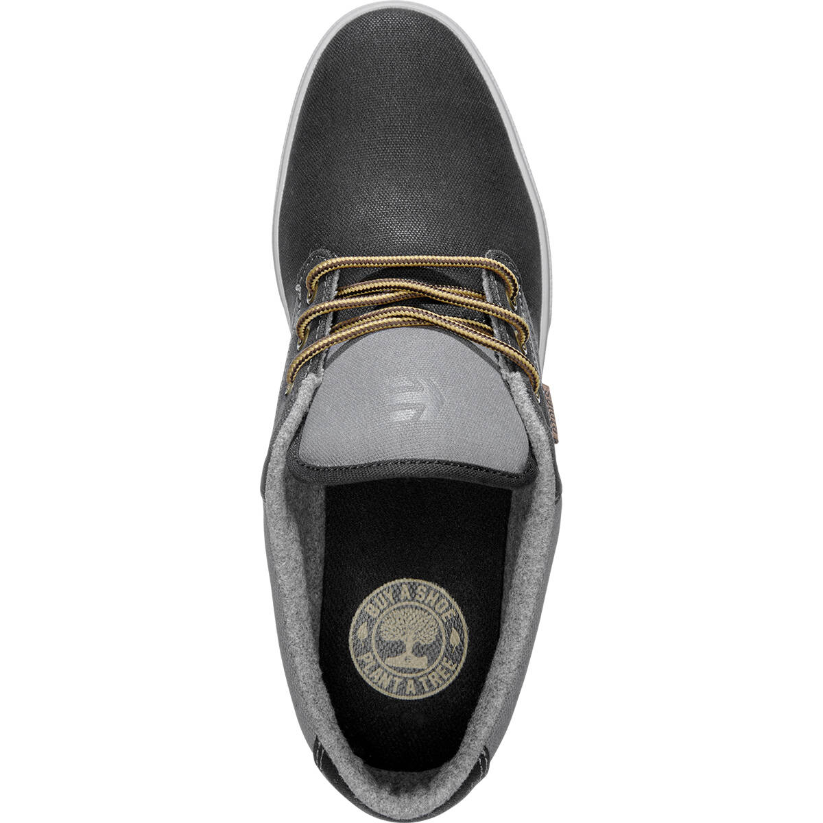 Etnies Jameson 2 Eco Skate Shoes - Black/Grey/Gold