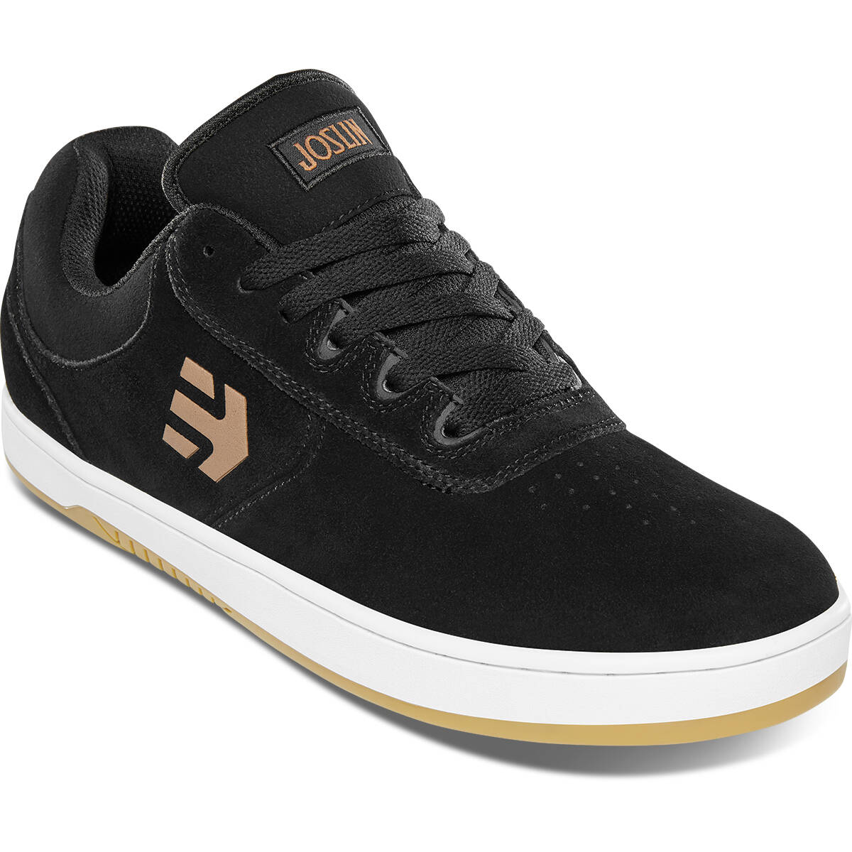 Etnies Joslin Skate Shoes - Black/Tan