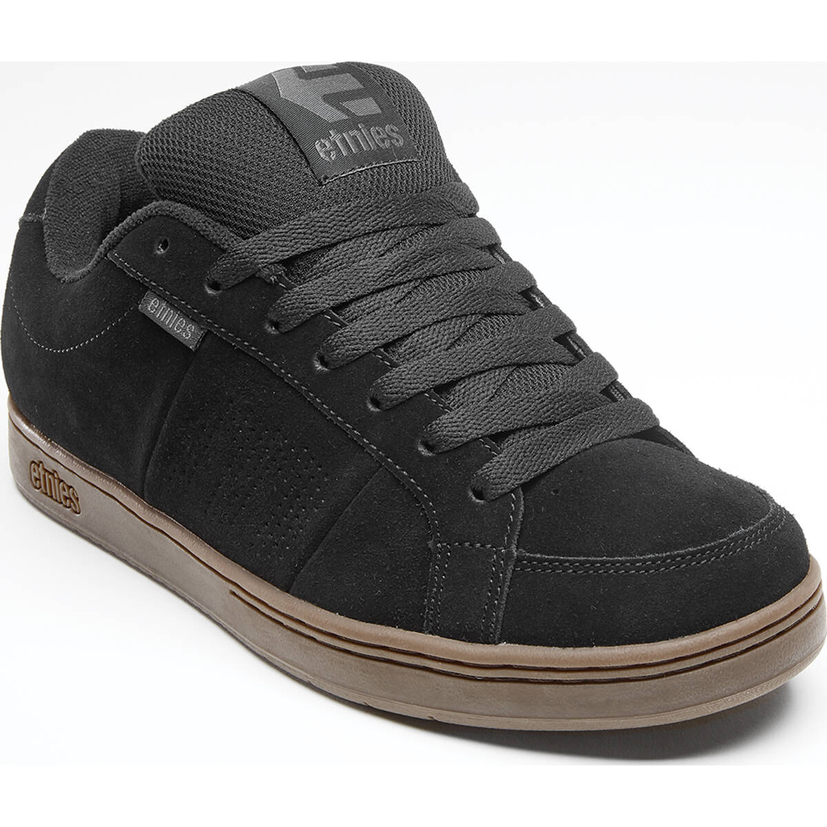 Etnies Kingpin Skate Shoes - Black/Dark Grey/Gum