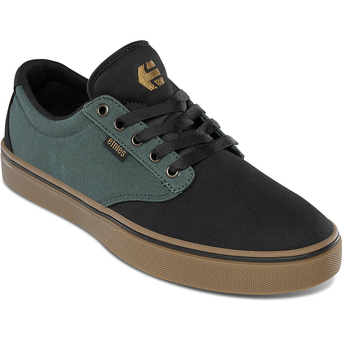 Etnies Fuerte Skate Shoes - Black/Green/Gum