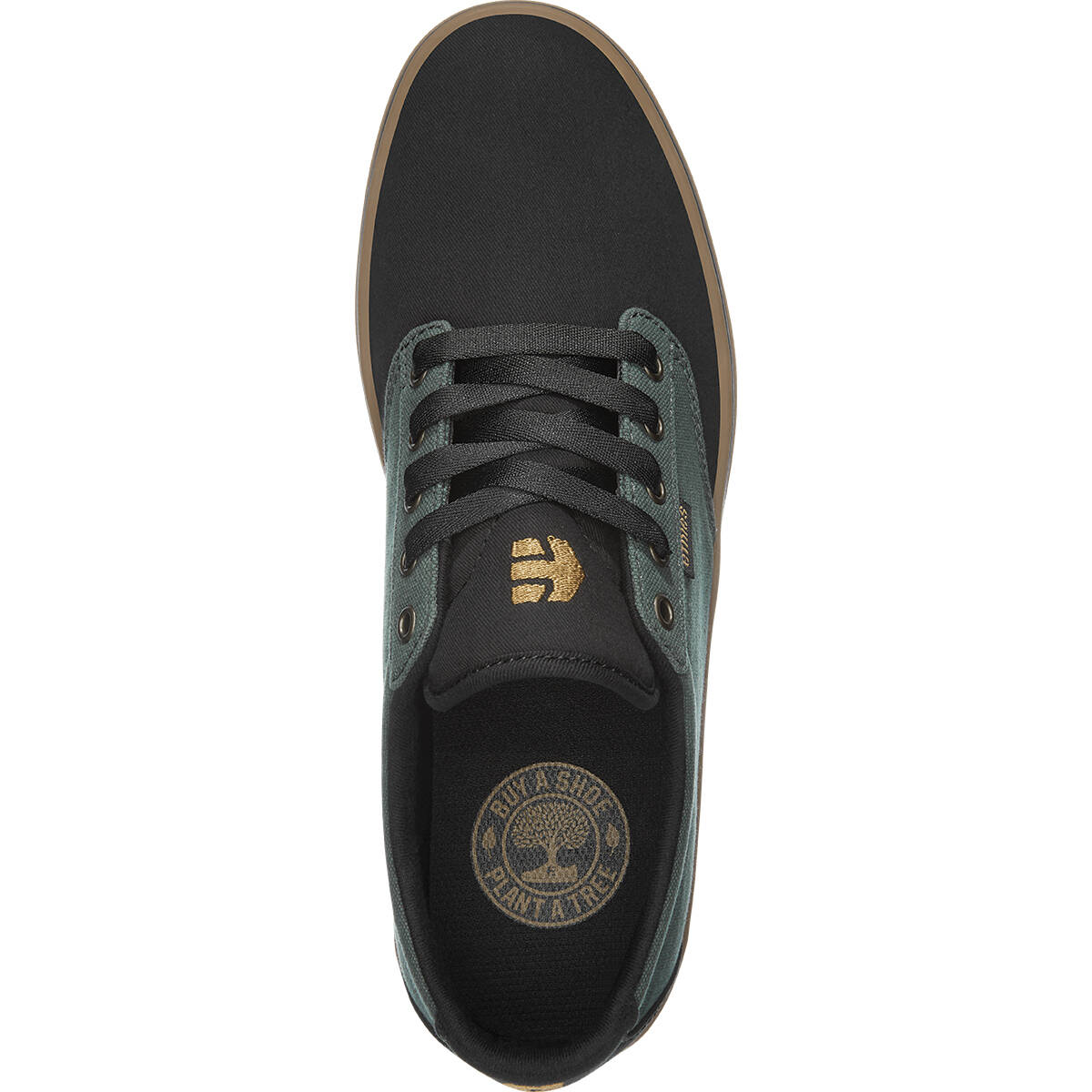 Etnies Fuerte Skate Shoes - Black/Green/Gum