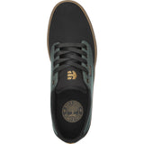 Etnies Fuerte Skate Shoes - Black/Green/Gum