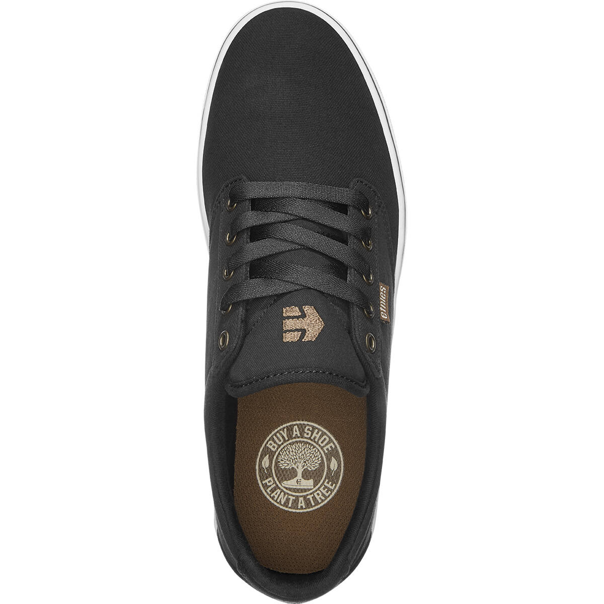 Etnies Fuerte Skate Shoes - Black/White/Gum