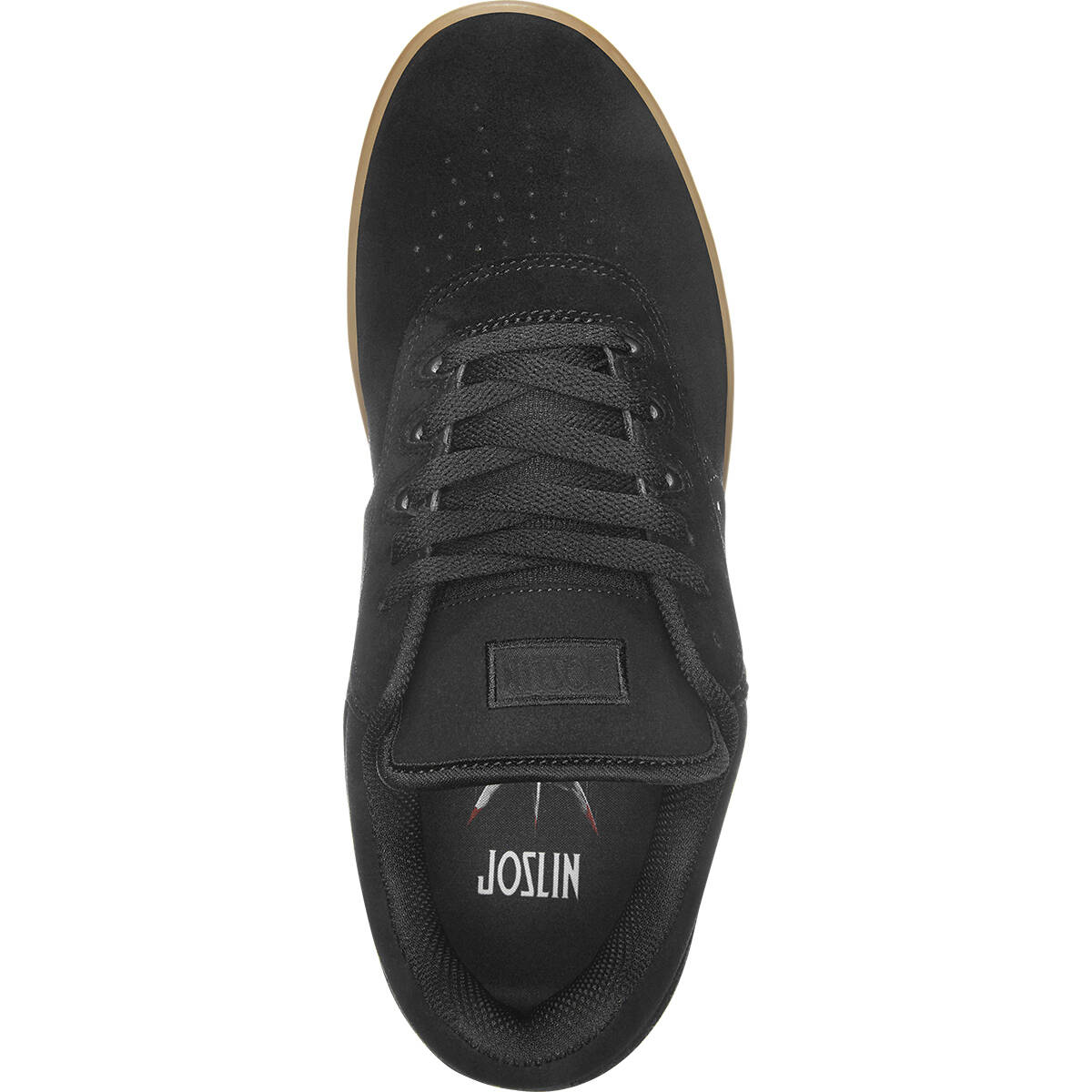 Etnies Joslin Skate Shoes - Black/Black/Gum