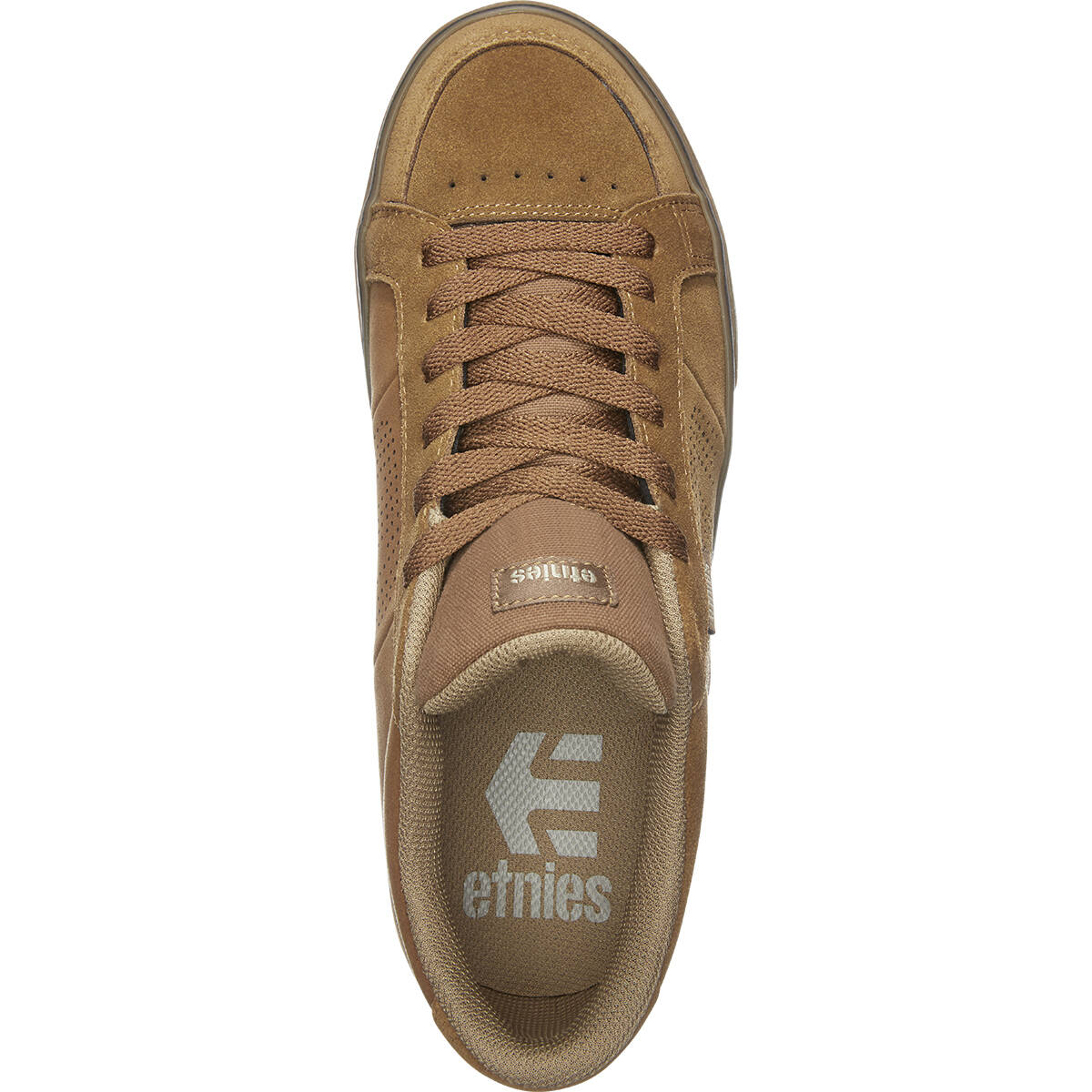 Etnies Kingpin Vulc Skate Shoes - Brown/Gum