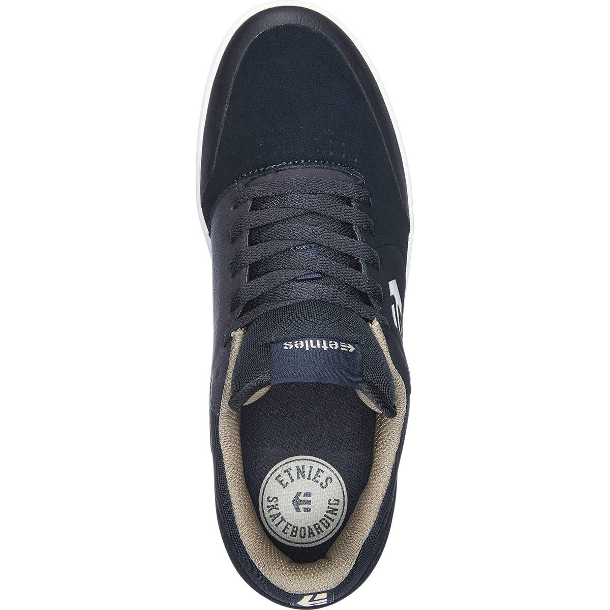 Etnies Marana Skate Shoes - Navy/Tan