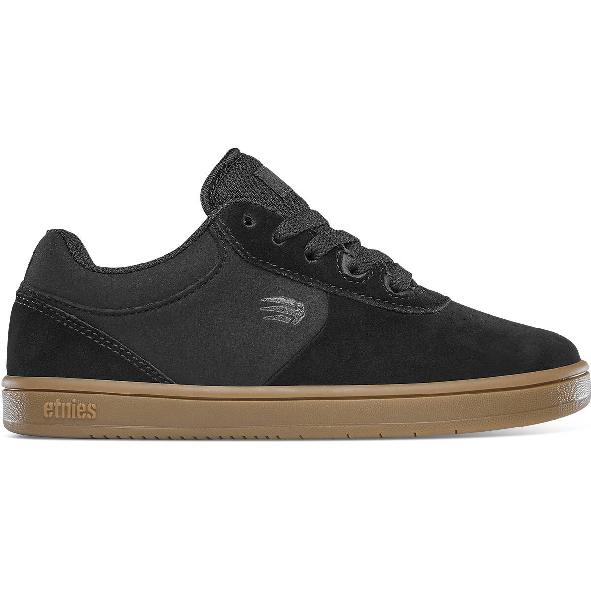 Etnies Kid's Joslin Skate Shoes - Black/Black/Gum