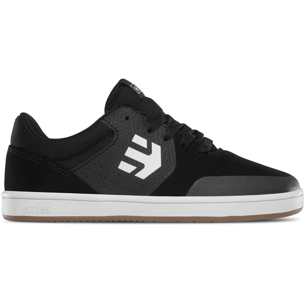 Etnies Kid's Marana Skate Shoes - Black/Gum/White