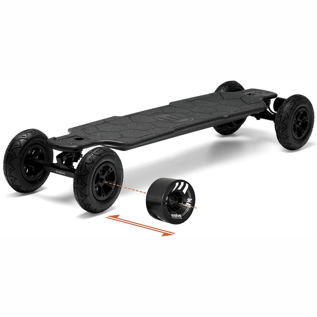 Evolve GTR Carbon 2 In 1 Electric Skateboard