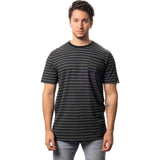Evolve Blaze Striped T Shirt - Black