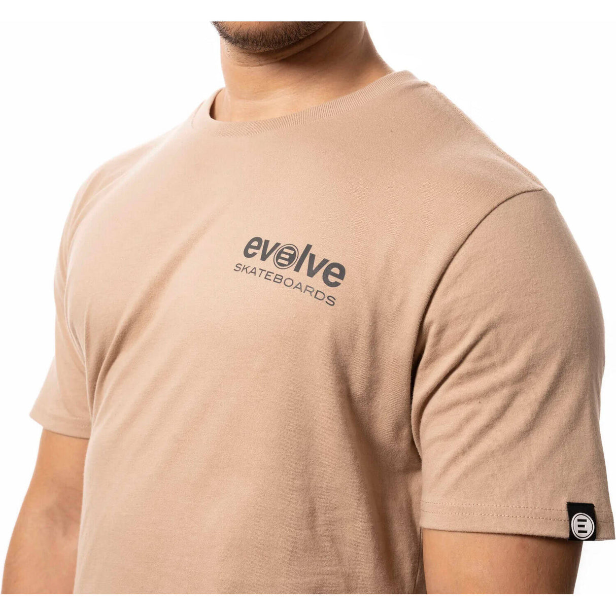 Evolve Core Logo T Shirt - Khaki