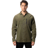 Evolve Cord L/S Shirt - Olive